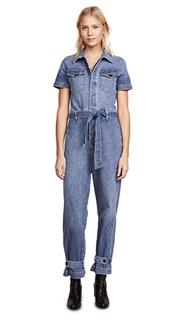 frame denim jumpsuit